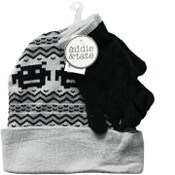 Wholesale - BOY GREY HAT AND GLOVE SET C/P 96, UPC: 794434461352